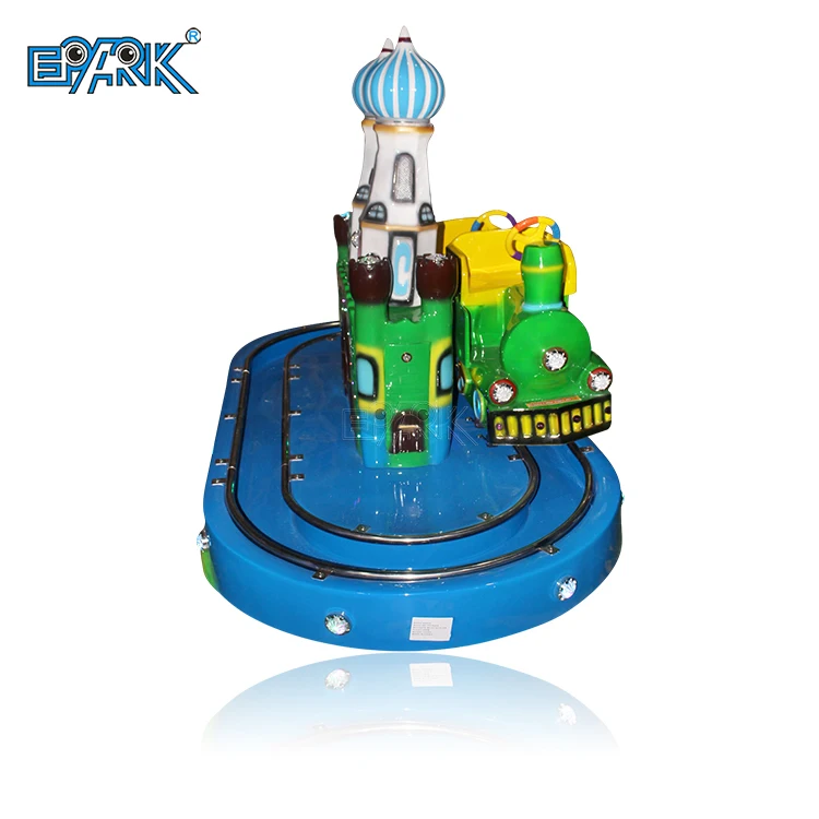 Wholesale Christmas Mini Amusement Park Train Set Electric On Track Train For Kids To Ride For Sale