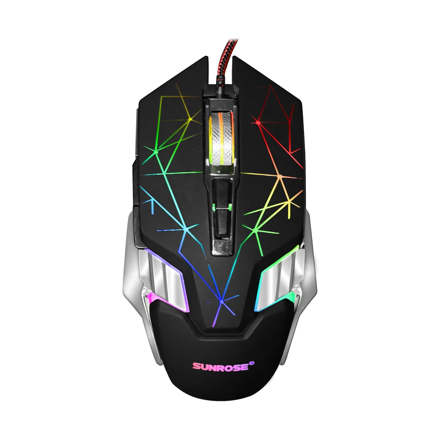 Custom Belt Driver Office Notebook High 4000Dpi Plug And Play Usb Wired Programmable Gaming Mouse
