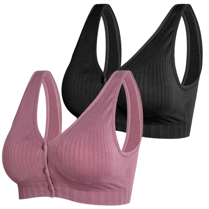Postpartum Sleep Pregnant Sujetador De Lactancia Seamless Wireless Nursing Bra Plus Size Maternity Bra For Breastfeeding Womens