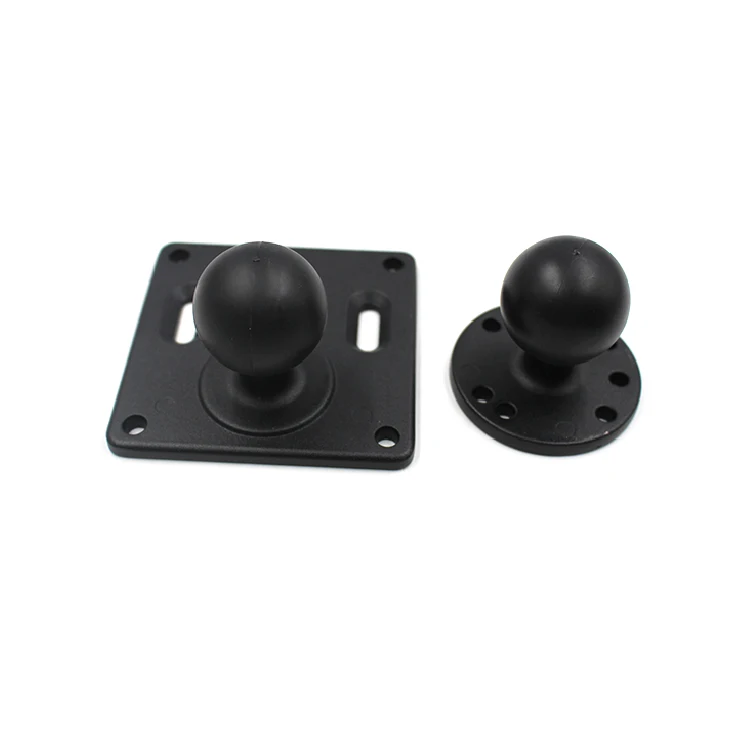 
15cm 1.5 inches Ball Mounting System with Large Fish Finder Mount and Post and Side or Deck Mount 