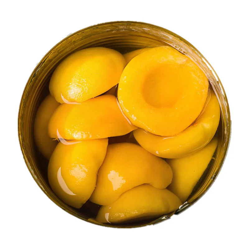 425g/820g/3000g Canned yellow peach in light Syrup canned fruit