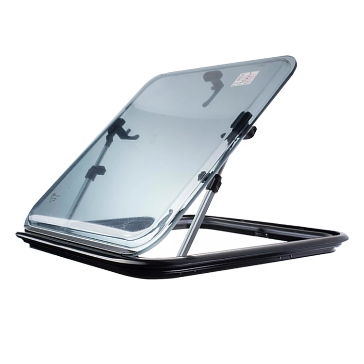 Hight Quality 450*1000mm custom color Aluminum frame caravan window and acrylic camper side window