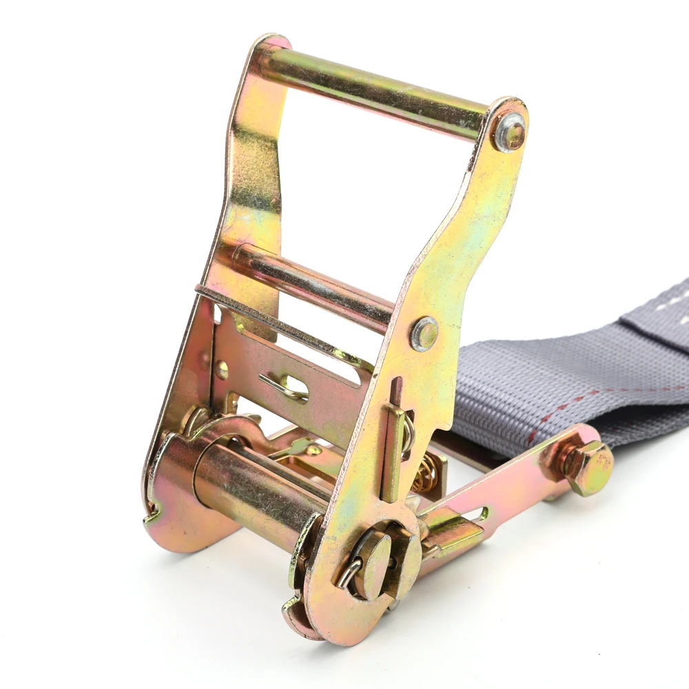 Серые трещоточные ремни E-track, сверхпрочный ремешок для транспортировки