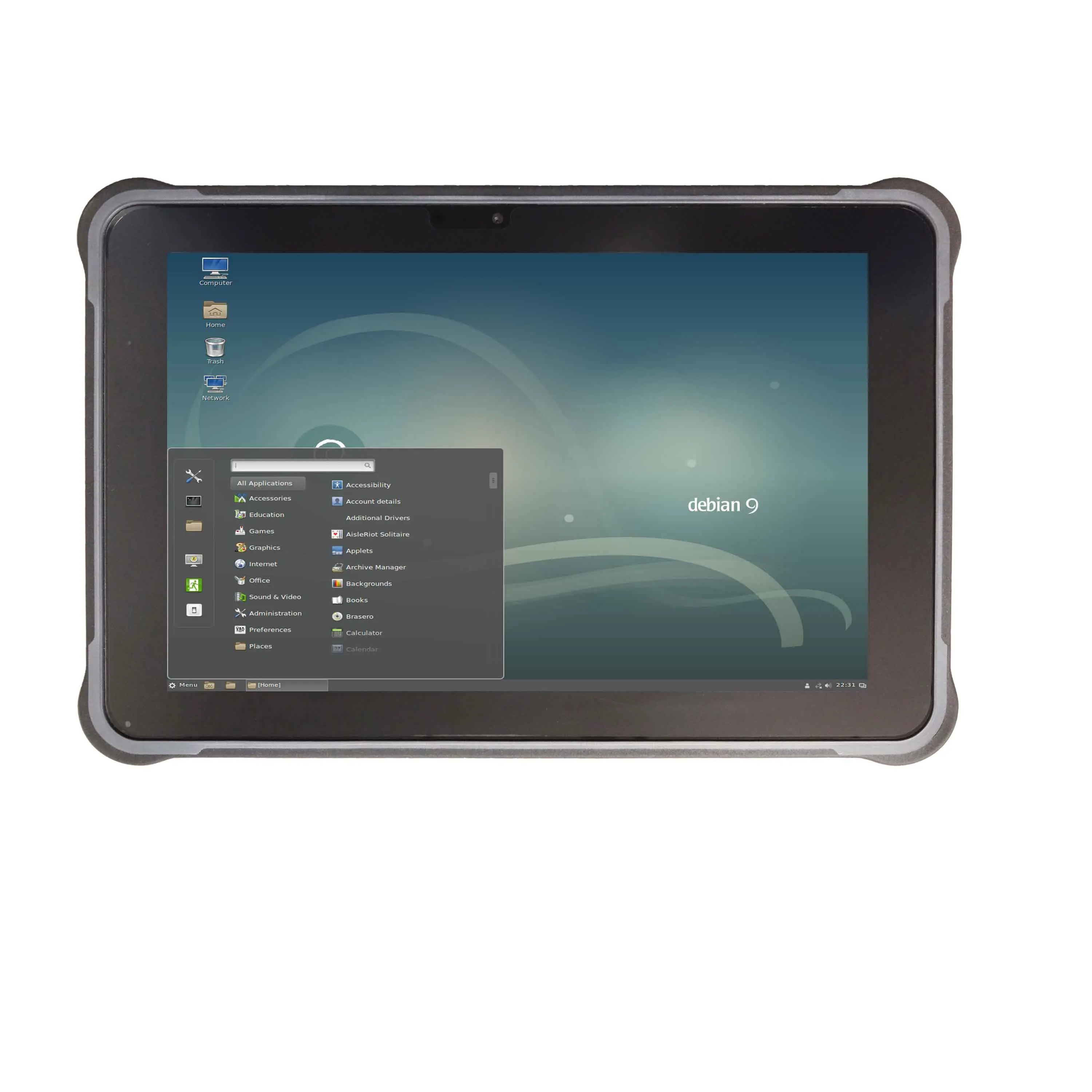 2023 hot selling 10inch linux OS intel I5 rugged tablet pc with 16G ram 512G rom 4G lte industrial tablet IP65 linux tablet PC