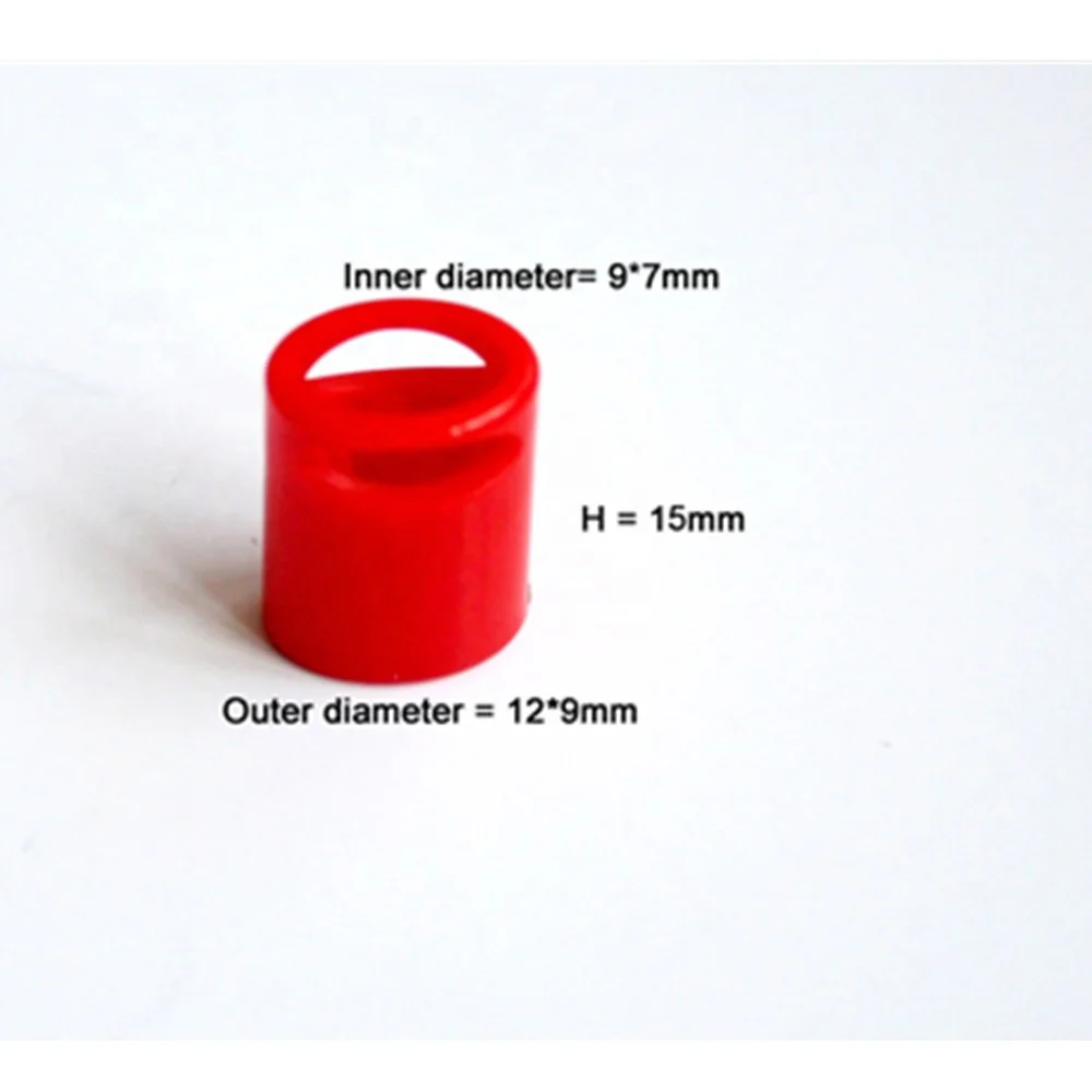 Прочная одноразовая односторонняя круглая пластиковая застежка с зубцами внутри