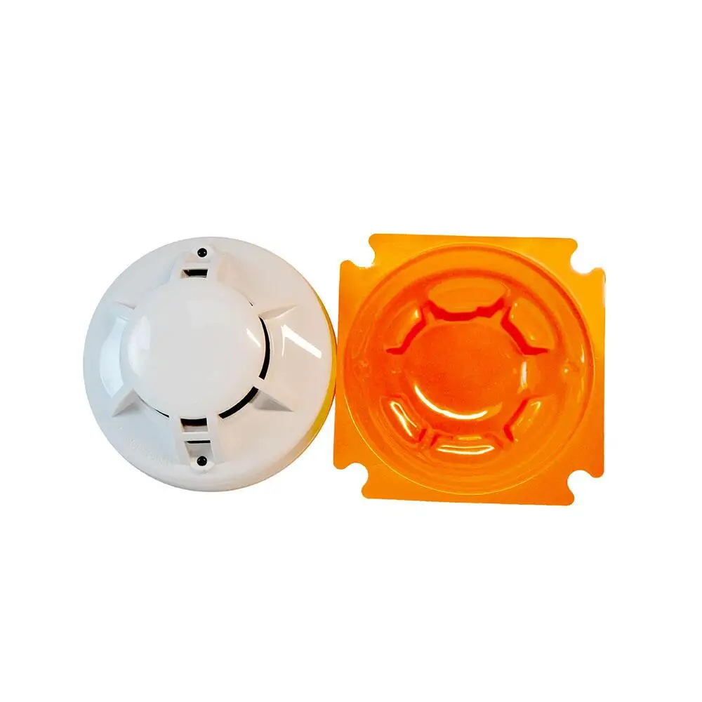 Security Fire Alarm 2 Wired Temperature Heat Detector