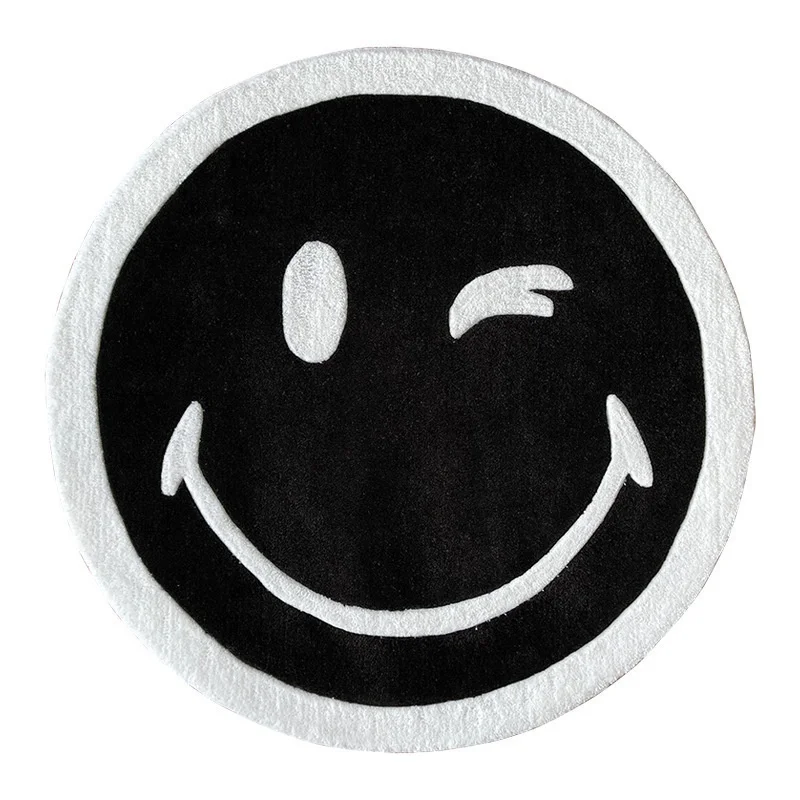 Soft Acrylic Fabric Non Slip Backing Character Cartoon Bedroom Shaggy  Area Rugs