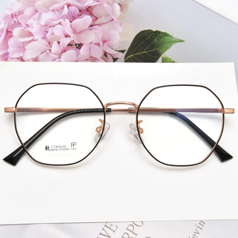 
Oversized vintage titanium eye glasses optical frame for man and woman 