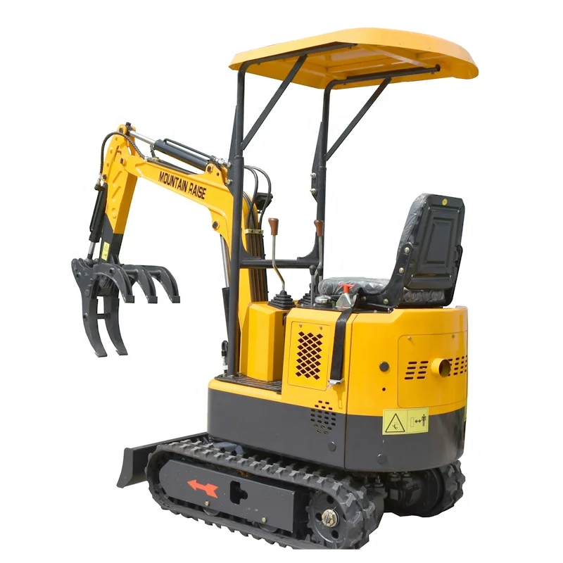 Резиновый гусеничный экскаватор микро мешок 08ton Электрический и дизельный мини-экскаватор