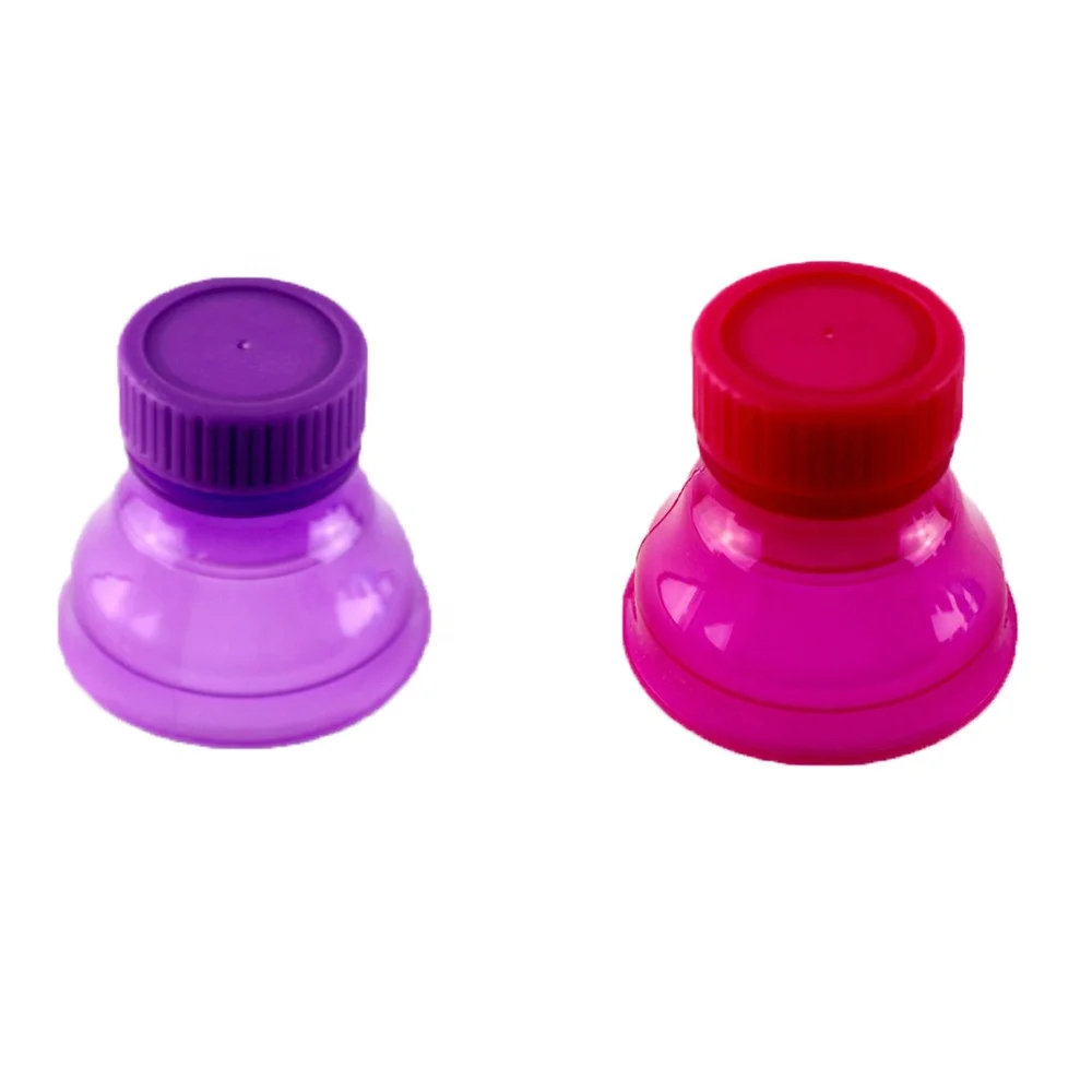 Can Convert Soda Savers Tops Snap on Pop Cold Beverage Can