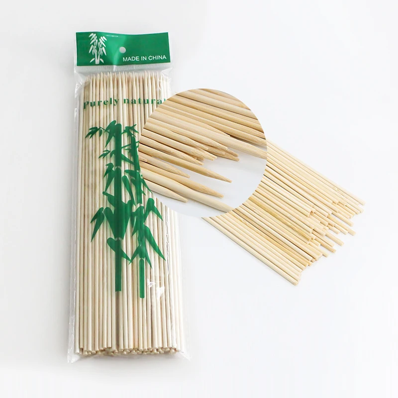 Factory wholesale bamboo skewer sticks kebab bamboo skewers barbecue with good price