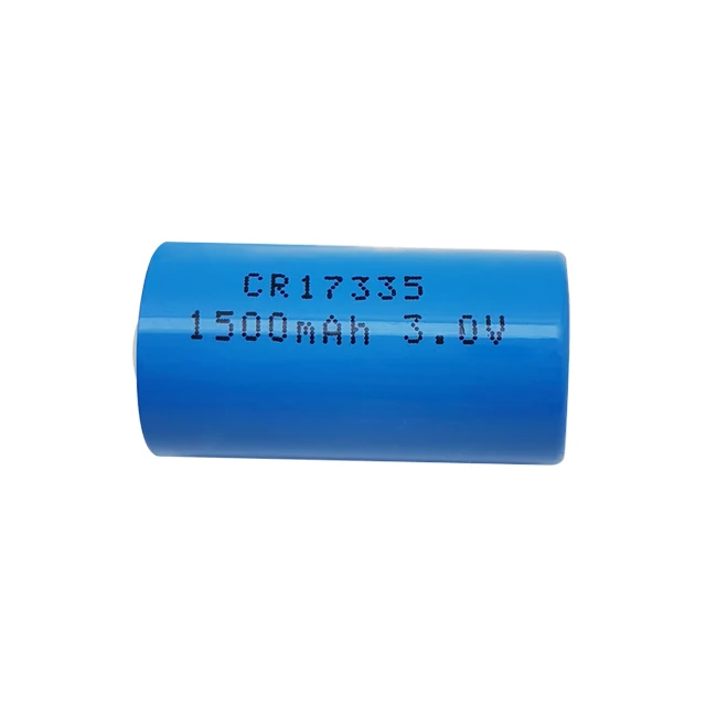 HOT products Non-rechargeable Li-MnO2 Battery CR17335 3.0V 1500mAh Primary Lithium Battery for intelligent water meter