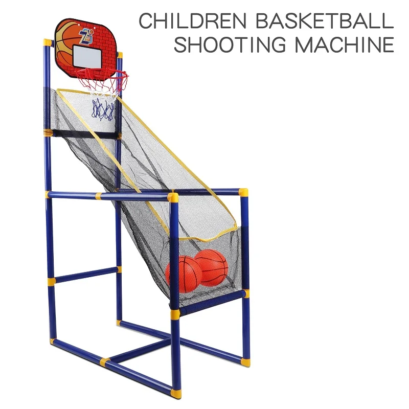 2024 Best Seller Indoor and Outdoor Sport Toys Mini Basketball Stand With Ball and Air Pump Kids Portable Toys