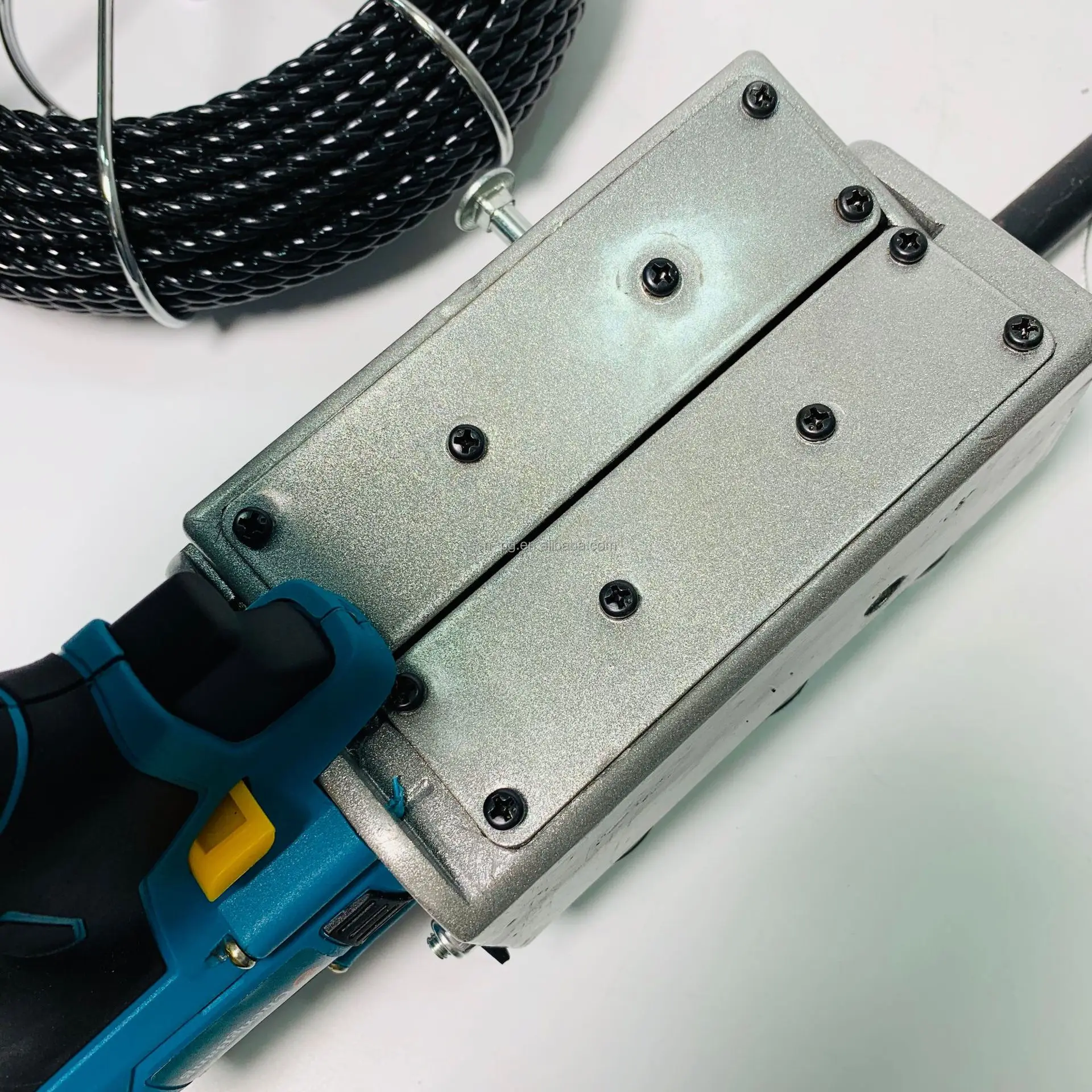 New lithium cordless stringing machine cable automatic wall lead wire electric rechargeable threading machine for electrician