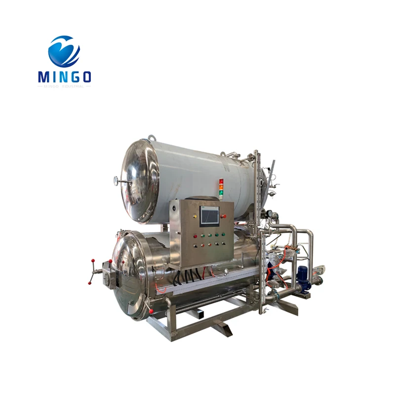 
Professional Industrial Sterilization Retort Machine Autoclave For Metal Can Glass Jar Plistic Tray or Pouch food 