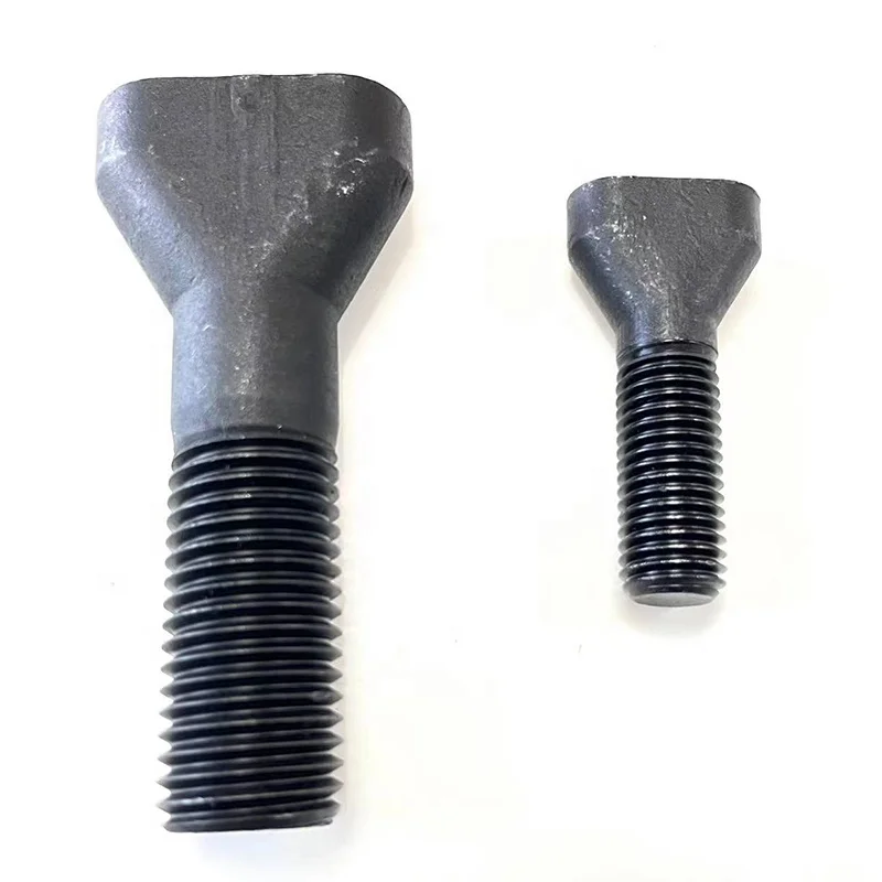 wholesale grade 10.9 black customized high strength oval liner bolts