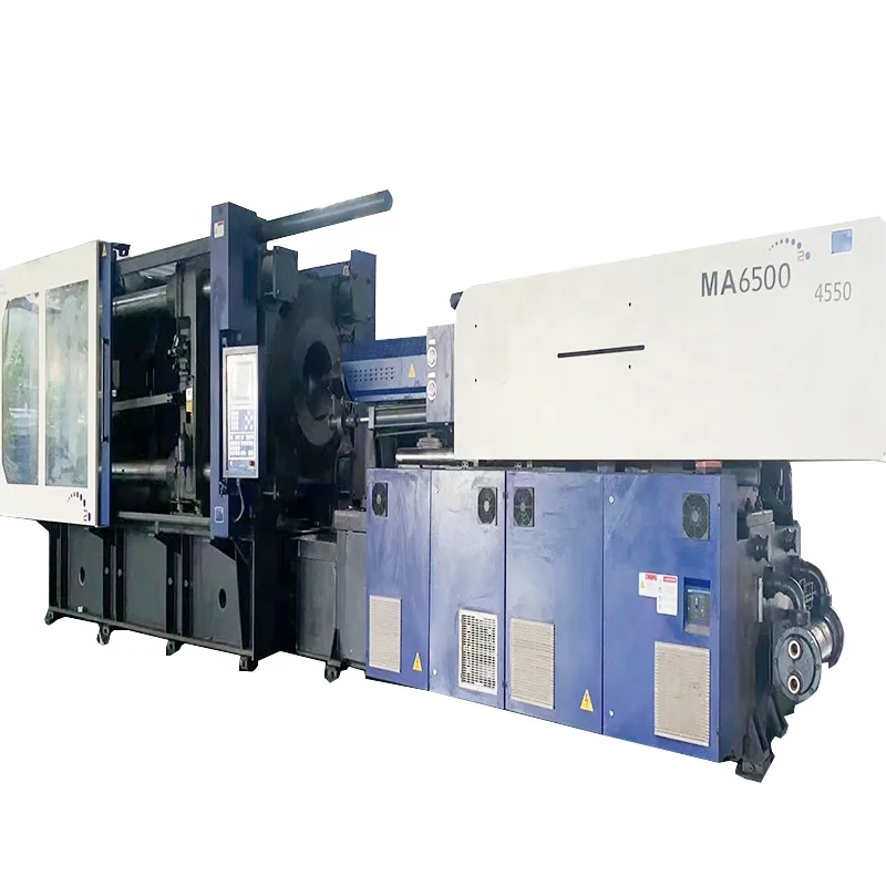 Used Haitian 650Ton Stackable Making servo Plastic Injection Molding Machine for Plastic Fruit and Vegetable Crate