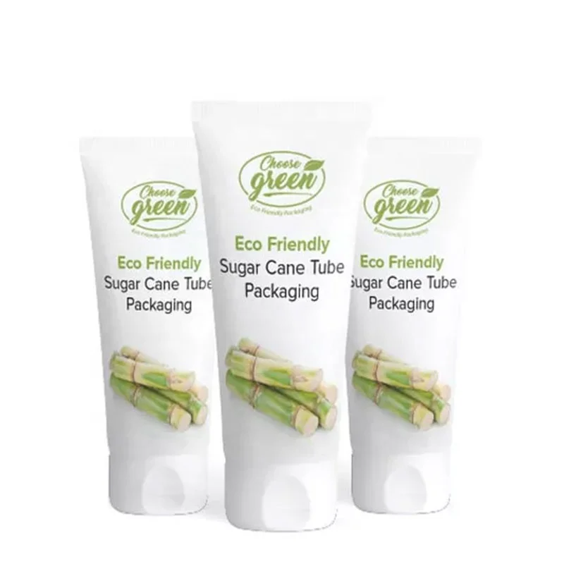 Excellent quality recycled plastic sugarcane/PCR tube cosmetic