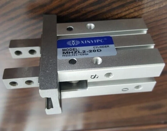 TS16949 certified factory MHZL2 SMC type long stroke Linear Guide Parallel Style pneumatic Air Gripper