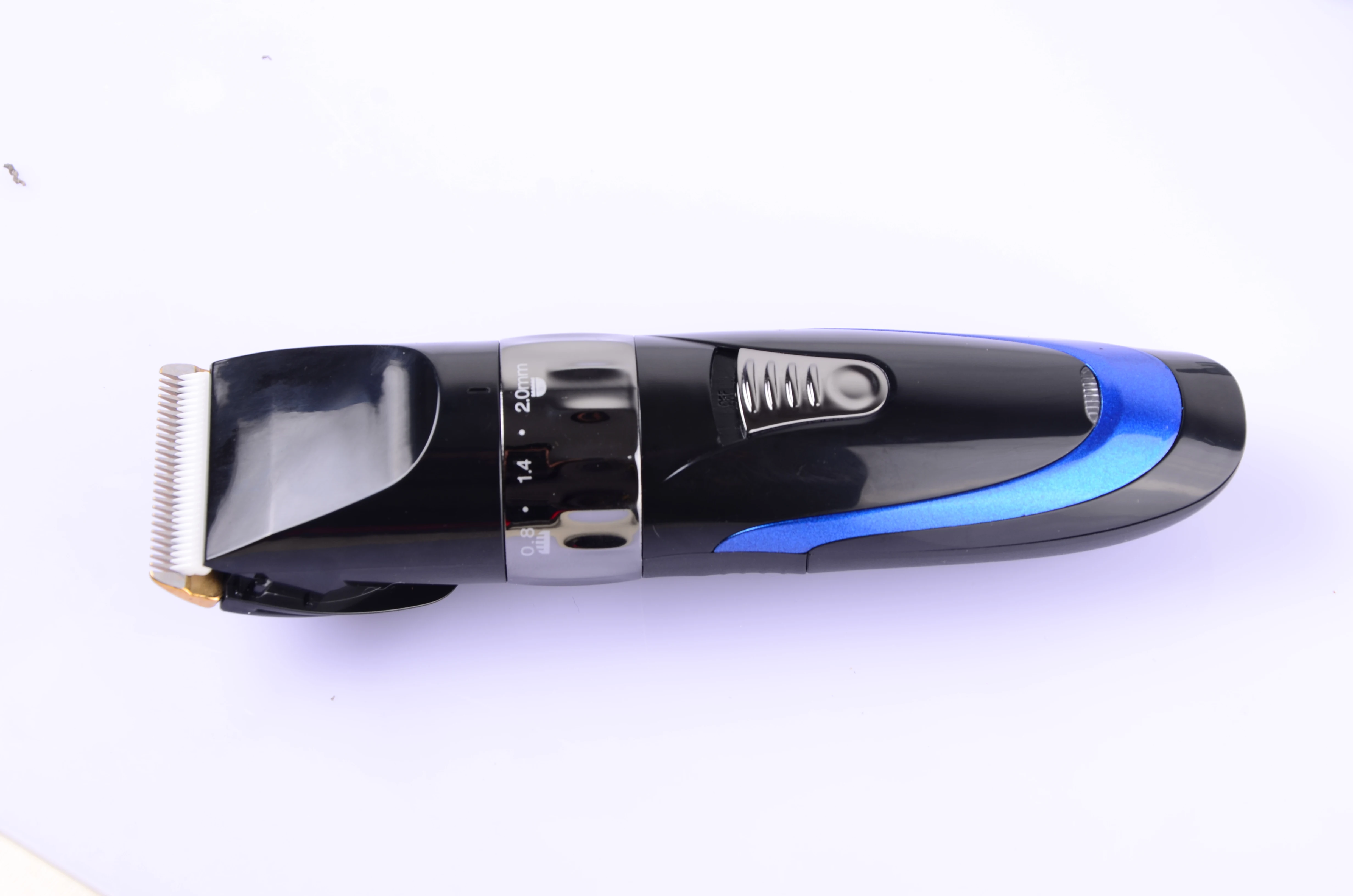 6300 rpm  high running speed barber clipper with two rechargeable li-ion battery cordless professional hair clipper