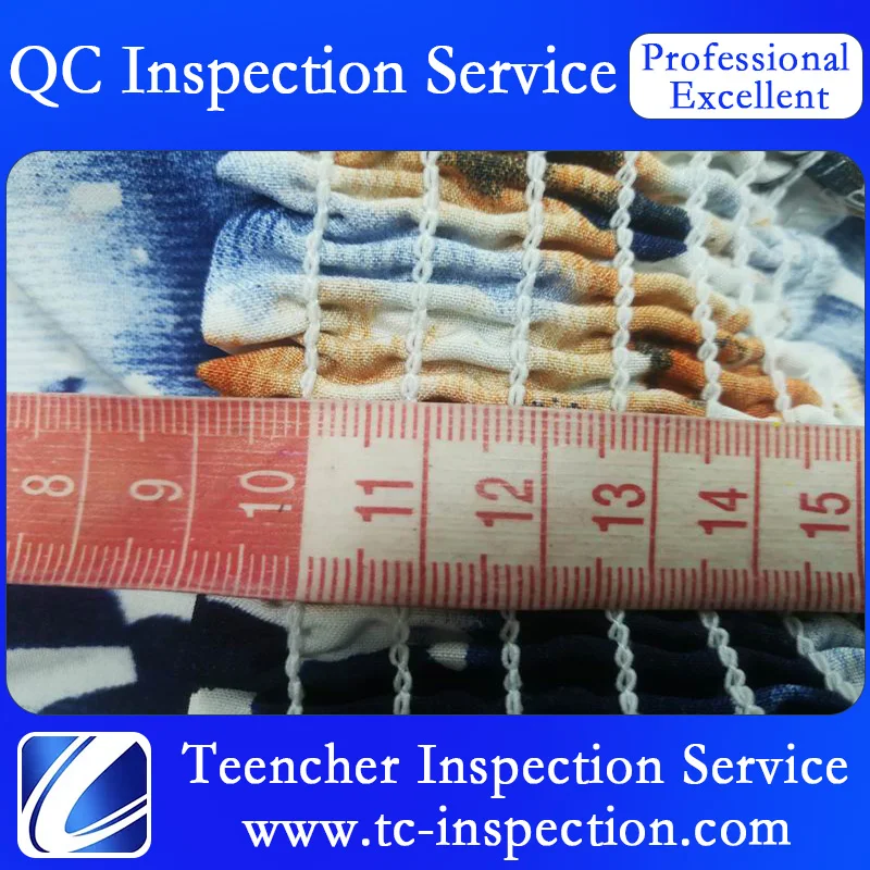 garment inspection fabric quality control  inspection service in India / Fujian/ Shanghai