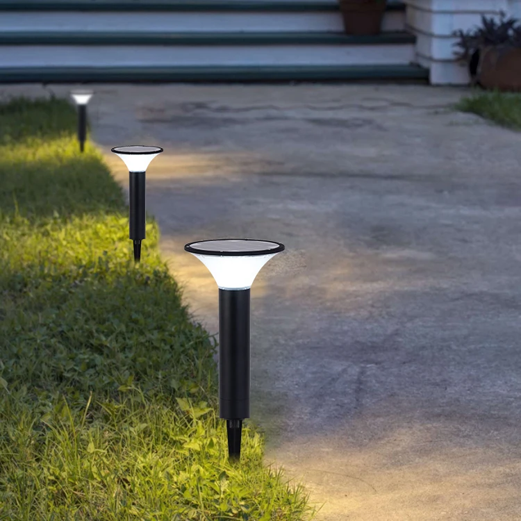 Unique New Design Plugin Buried Energy Saving Bollard Garden Light 7W Solar LED Lawn