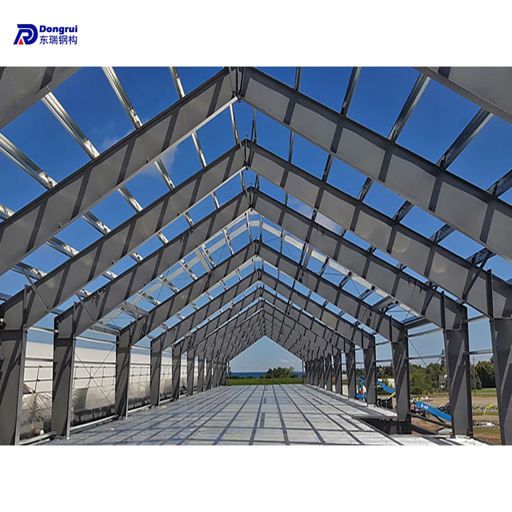 Low Price Structural Steel Truss Commercial Office Building Steel Structure Framed Prefabricated Construction With Drawing