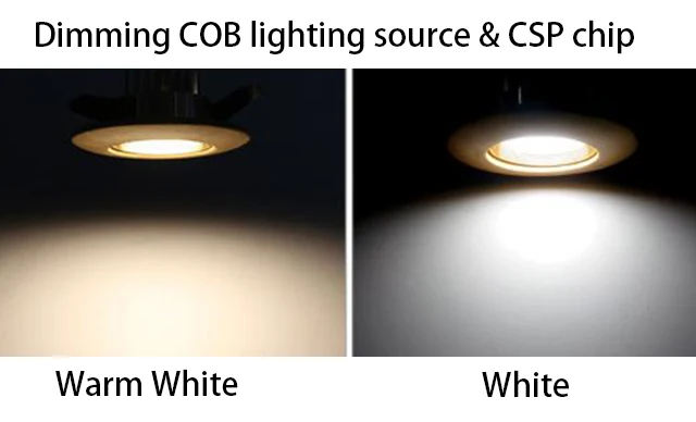  Двухцветное светодиодное освещение с регулируемой яркостью cob CSP чип мощность индивидуального размера для коммерческого