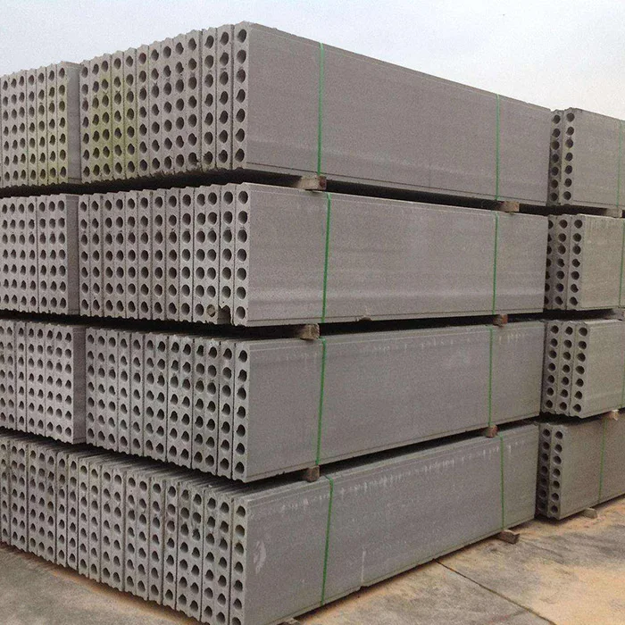 Hot Sale Fully Automatic Construction Roof/Fence  Precast Cement/Concrete Extrusion Hollow Core Slab/board molding Machine