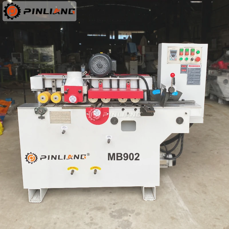 MB902 Automatic high efficient multi bars broom making machine Pinliang Multi pieces wood round rod making machine