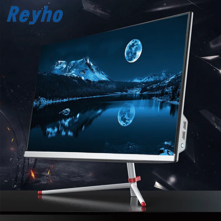 
Low Price Desktop PC i3/i5/i7 CPU 21.5/ 23.8 Inch All In One PC with Barebone System PC Desktop 1080p Screen Computer 