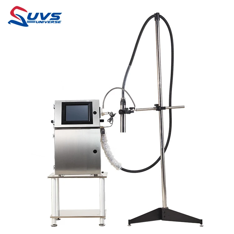 UVS Small Character Industrial Continuous Code Ink-jet Large Liquid Crystal Display Solvent Printer