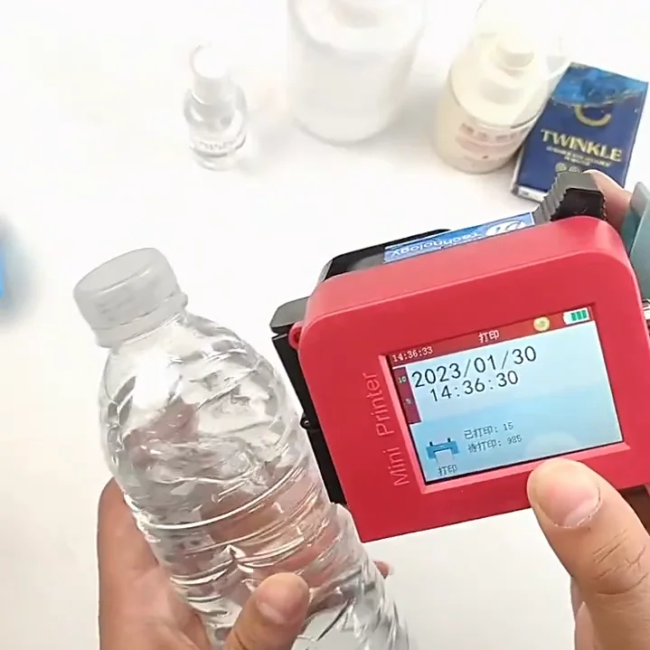 Compact Handheld Inkjet Printer 12.7mm, mini printer Date Coding, Batch Numbering for Carton Outer Packaging | Inkjet Coding Gun