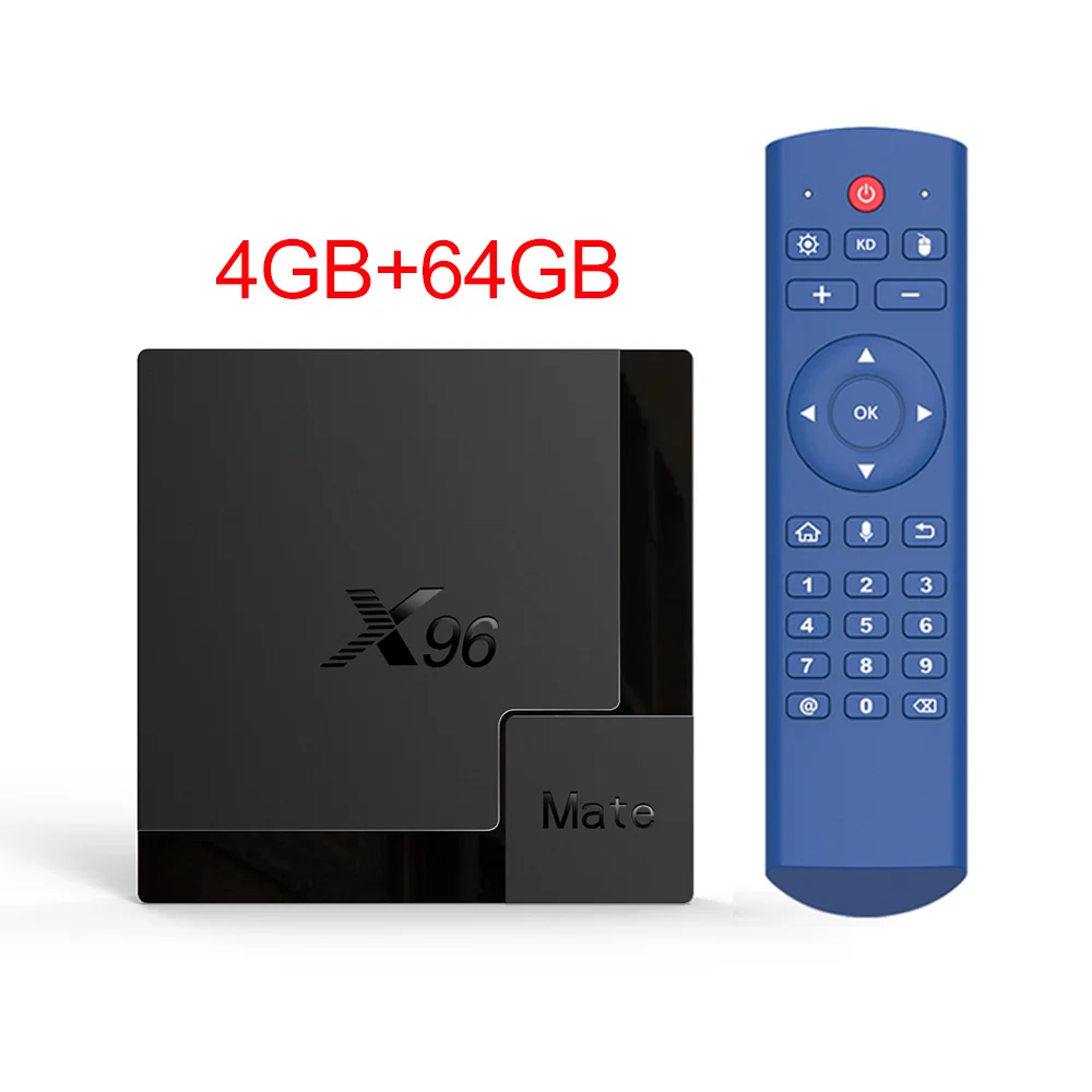 ТВ-приставка X96mate, Android 10,0, Allwinner H616, 6K HD, 4 + 32 ГБ