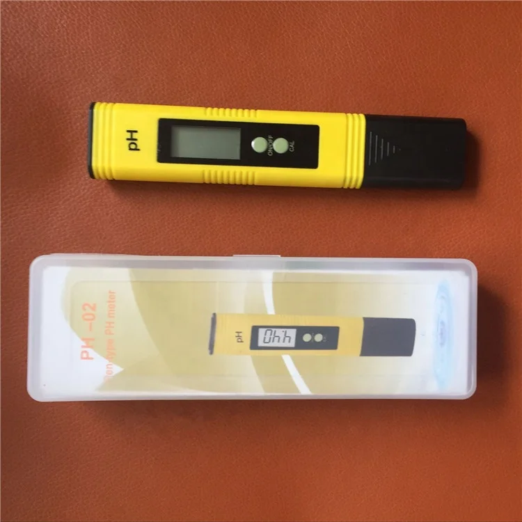 Newest portable ph with lcd display for aquarium and drinking water with backlight water temp digital ph meter water tester