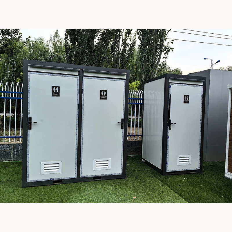 Modern Design Portable Public Toilet Steel Structure with Sandwich Panel Material