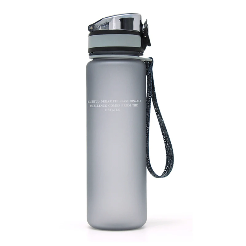 Hot Sports Water Bottle 500ML 1000ML Protein Shaker Outdoor Travel Portable Leakproof Drinkware Plastic My Drink Bottle BPA Free