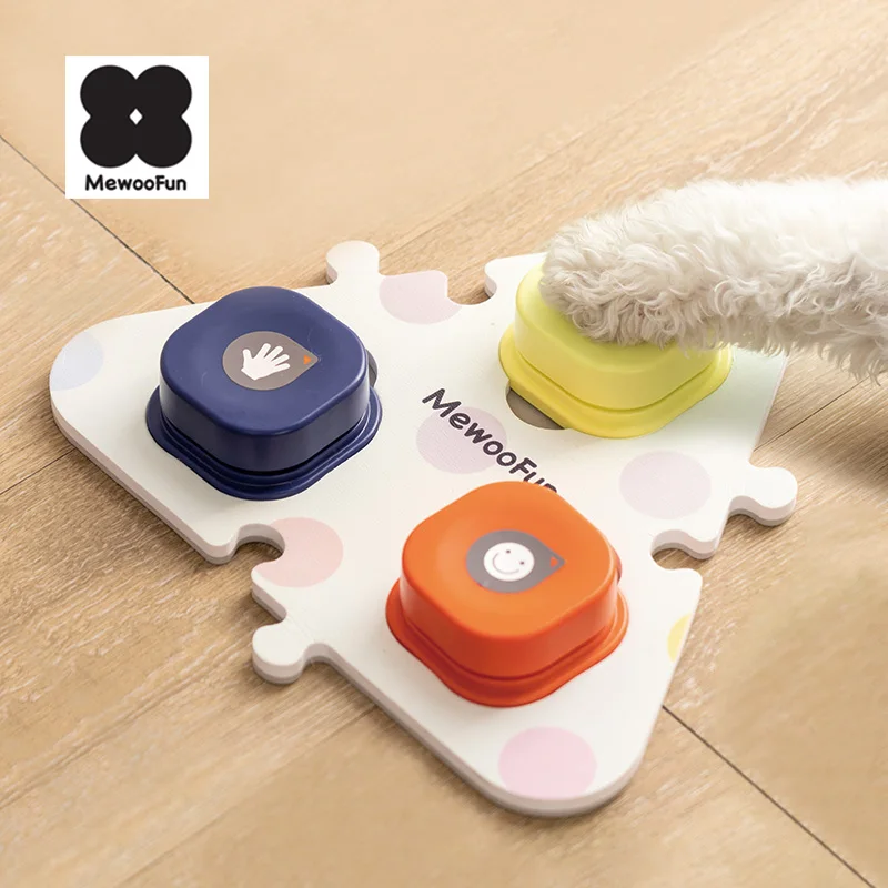 Voice Recording Button Pet Toys Dog Buttons Sound Recordable Talking Buttons for Dog