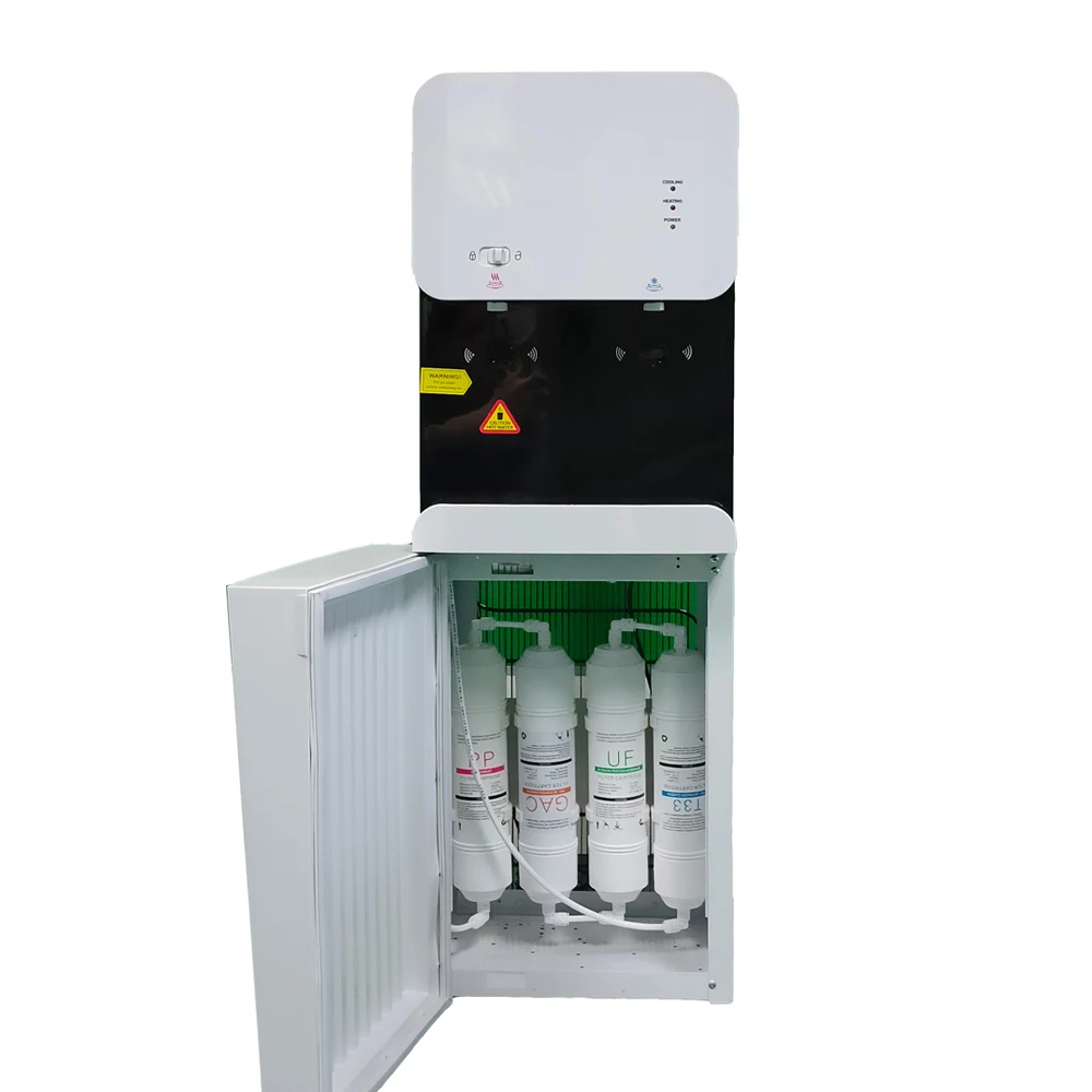 Water Coolers Non Contact Smart Free Standing hot and cold Compressor cooling Water dispenser