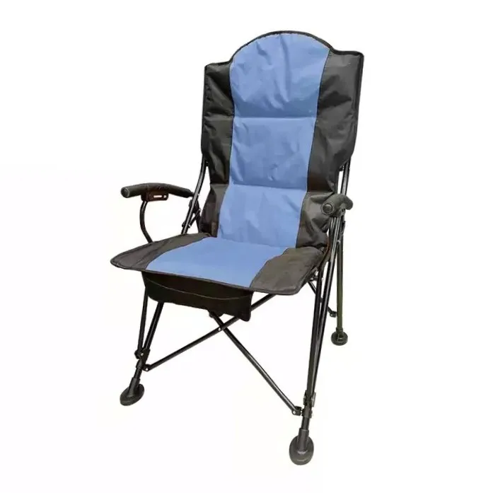 Leisure Travel Outdoor Lightweight Portable Steel Foldable Seaside Yacht Splint Sunbathing Beach Chair Aviator Armchair