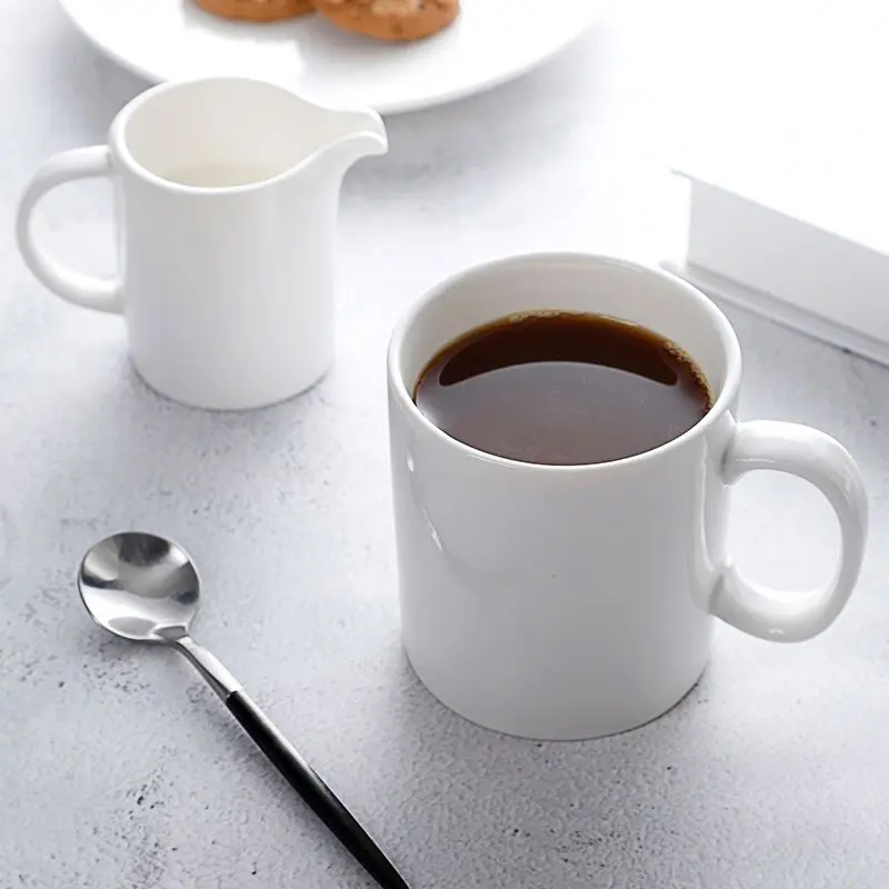 Wholesales Porcelain Plain White Animal Ceramic 3D Mug