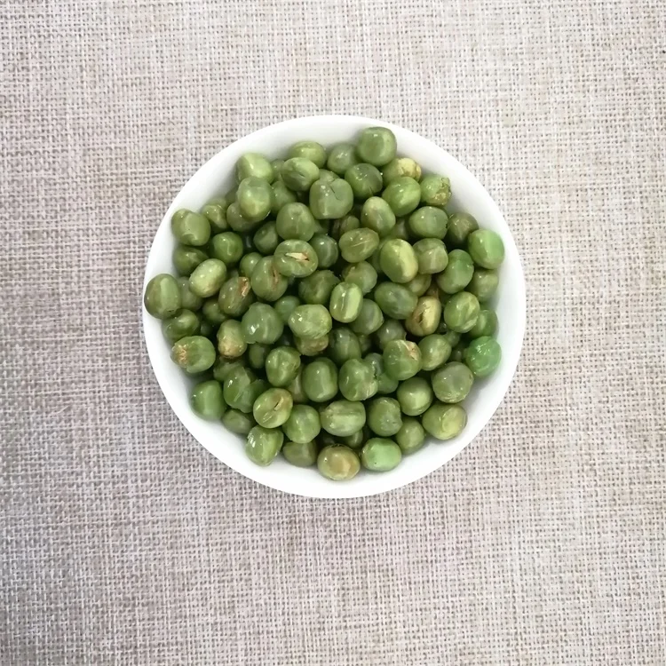 
High quality salted dried vegetable green peas 