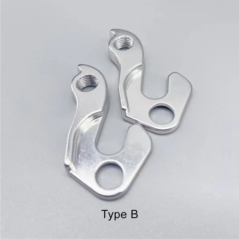 Bicycle Frame Tail Hook Aluminium Alloy Bike Rear Derailleur Hanger Dropout Lug Pull Hook with Screw Mountain bike parts