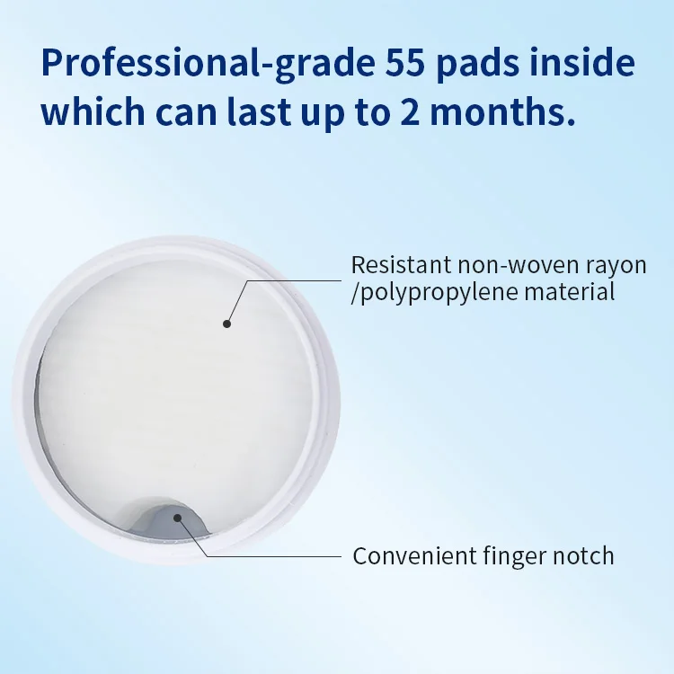 Wholesale Private Label Acne Scars Facial Salicylic Acid Exfoliating Peels Pads Cleaning Anti Wrinkle Peeling Glycolic Acid Pads