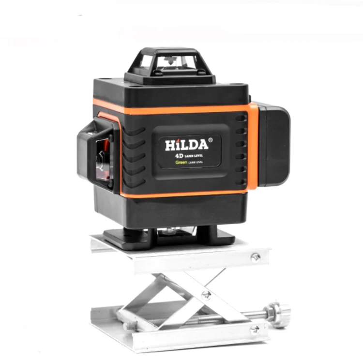 4d самонивелирующийся заводской уличный пол 360 градусов самонивелирующийся 16 линий 4D поворотный лазерный уровень зеленый