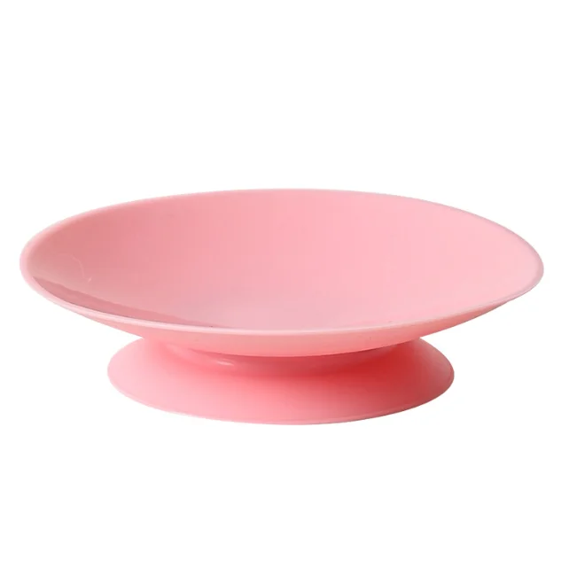 Silicone Double Sides Suction Cup For Baby Feeding Bowl Plate Cup, Anti-slip Tableware Strong Sucker