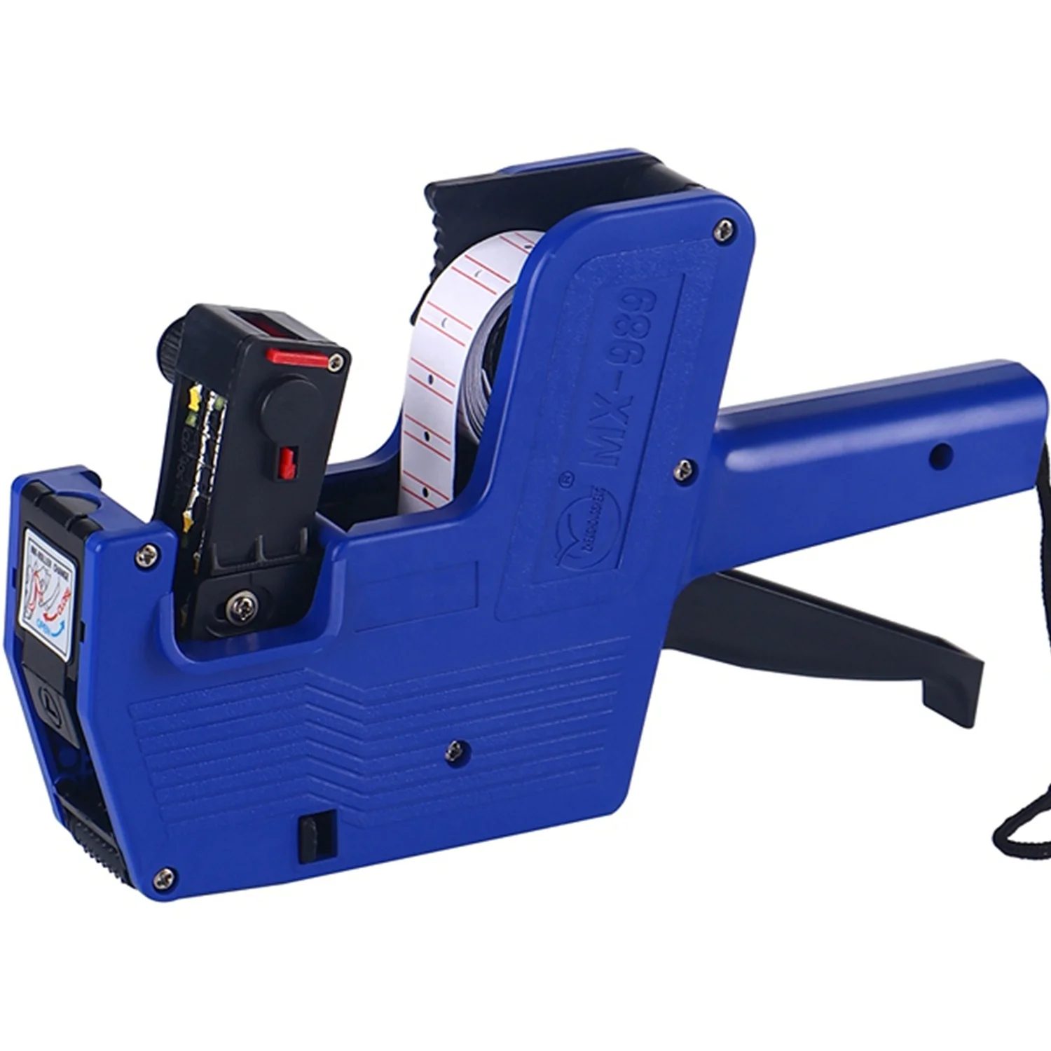 HongSheng MX989 ручная Однорядная шестизначная машина для маркировки хорошее качество