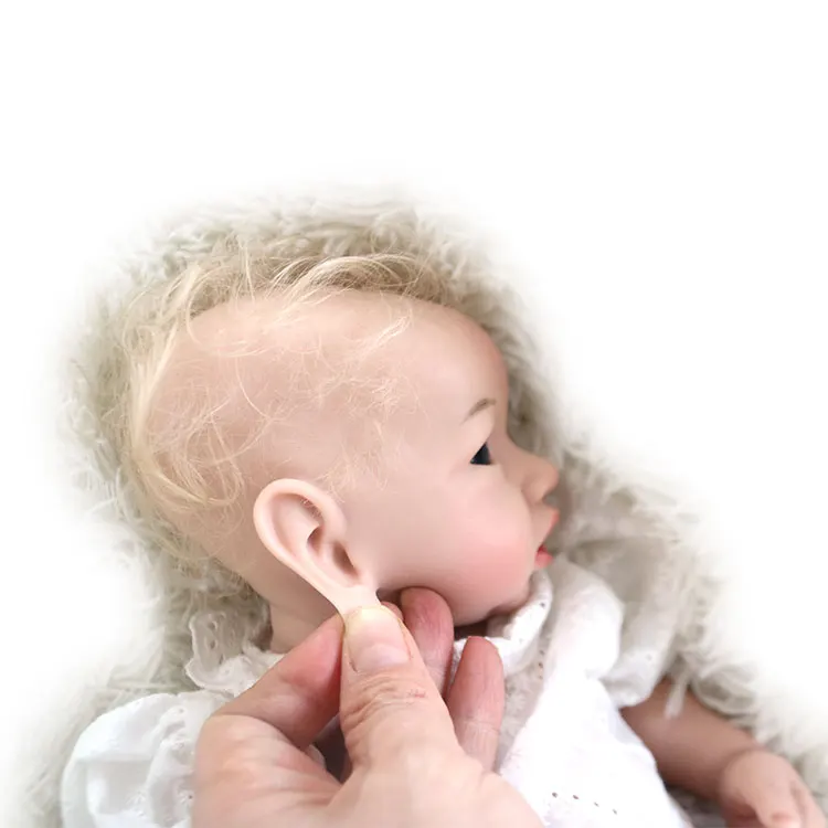 16 inch real reborn baby doll  solid silicone reborn boy outfit muecas para ni dolls for kids