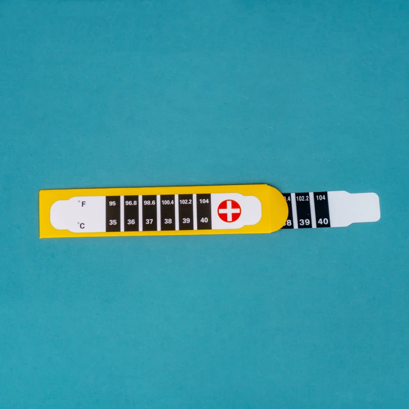 Hot sale cheap Stock Children Fever 35-40 Forehead Fever Scan Strip Thermometer Strips