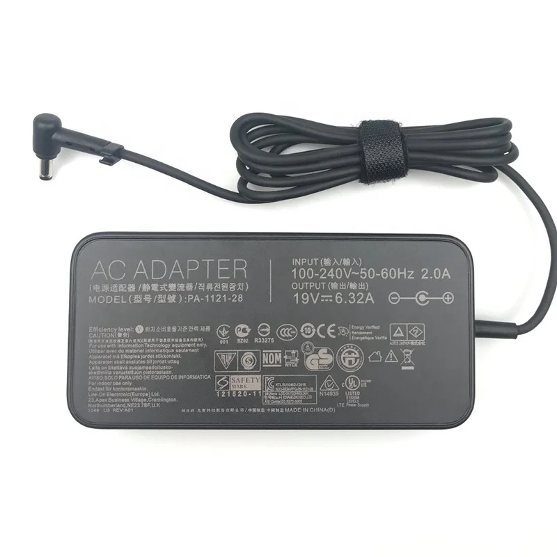 
Slim 19V 6.32A 120W 5.5*2.5mm Charger Power Adapter for Asus PA-1121-28 